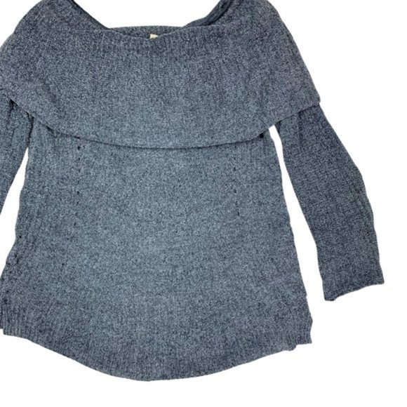 (Up To 50% Off SALE) Anthropology Off Shoulder Knit Sweater - Picture 2 of 3